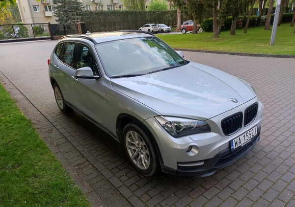 BMW X1 cena 52700 przebieg: 98350, rok produkcji 2015 z Warszawa małe 154